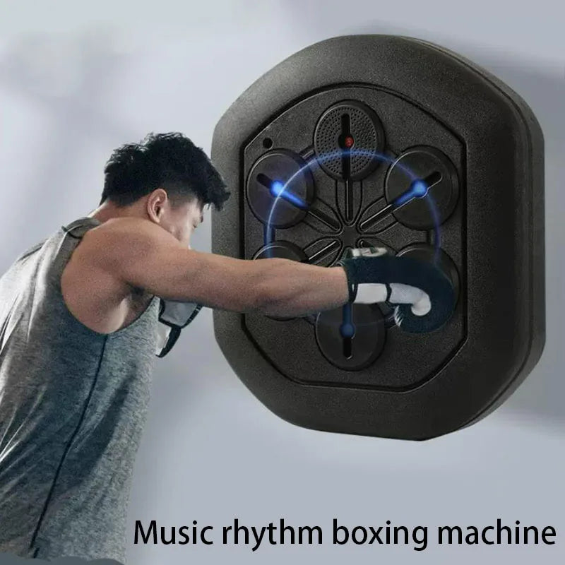 Rechargeable Bluetooth Smart Wall Boxing Machine - Home Fitness Equipment